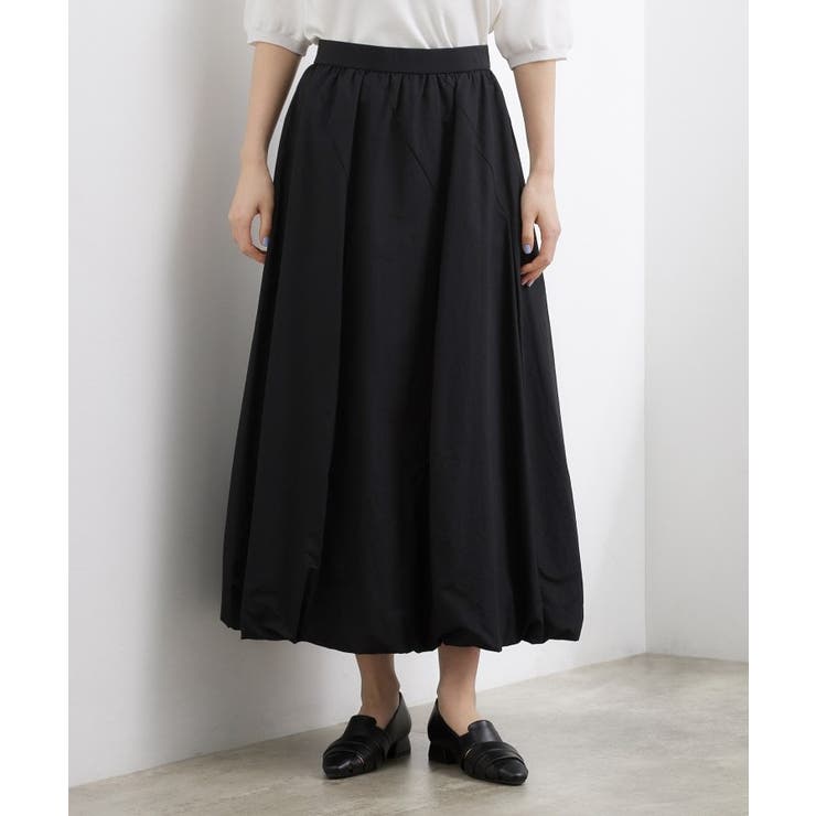 軽やかに揺れて、旬のムードを纏う エスカルゴバルーンスカート | grove | 詳細画像16 