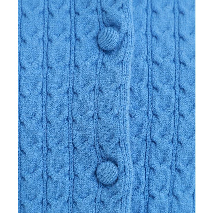 ミニケーブルクルーネックカーディガン | grove | 詳細画像16 