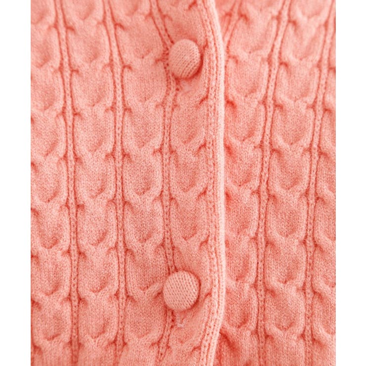 ミニケーブルクルーネックカーディガン | grove | 詳細画像20 