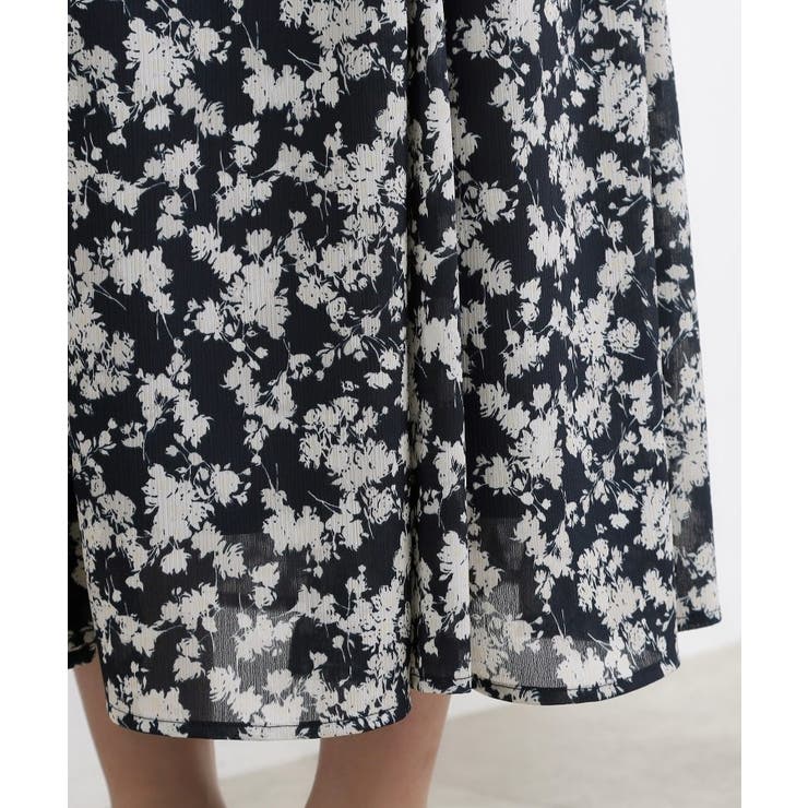 フラワープリント楊柳マーメイドスカート | grove | 詳細画像19 