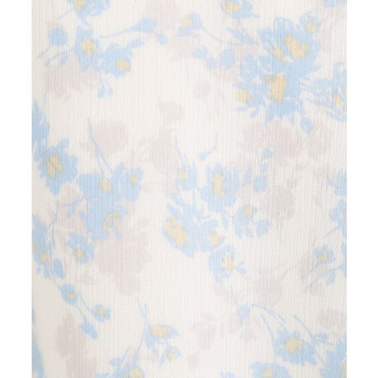 フラワープリント楊柳マーメイドスカート | grove | 詳細画像9 