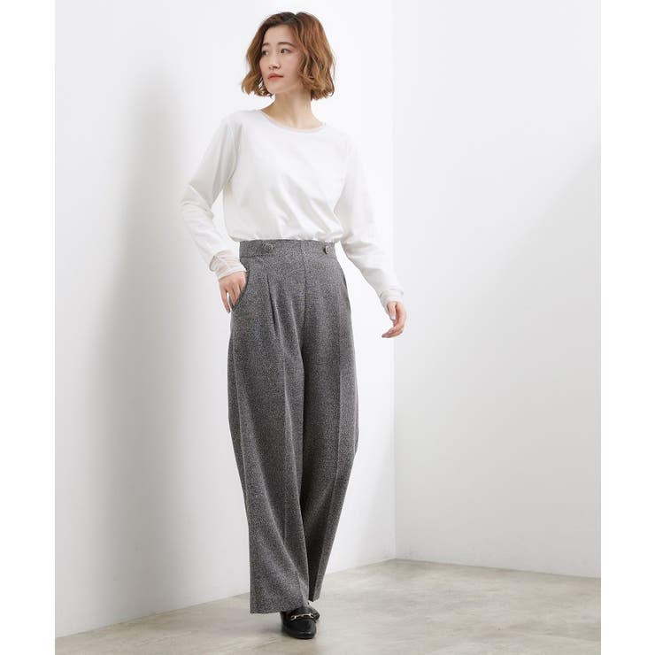 シアーレイヤードスリーブロンT | grove | 詳細画像3 