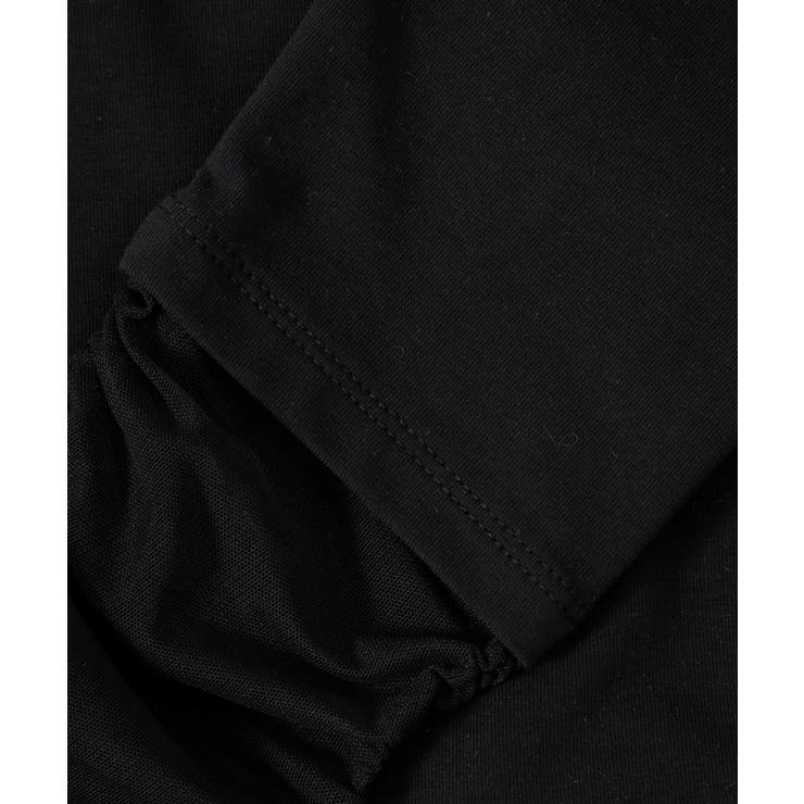 シアーレイヤードスリーブロンT | grove | 詳細画像8 