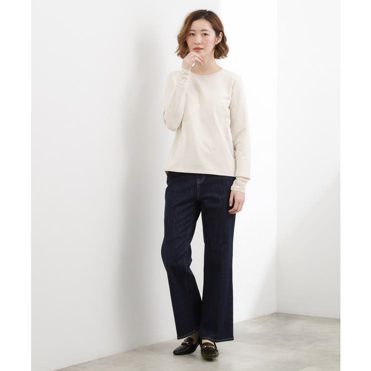 シアーレイヤードスリーブロンT | grove | 詳細画像11 