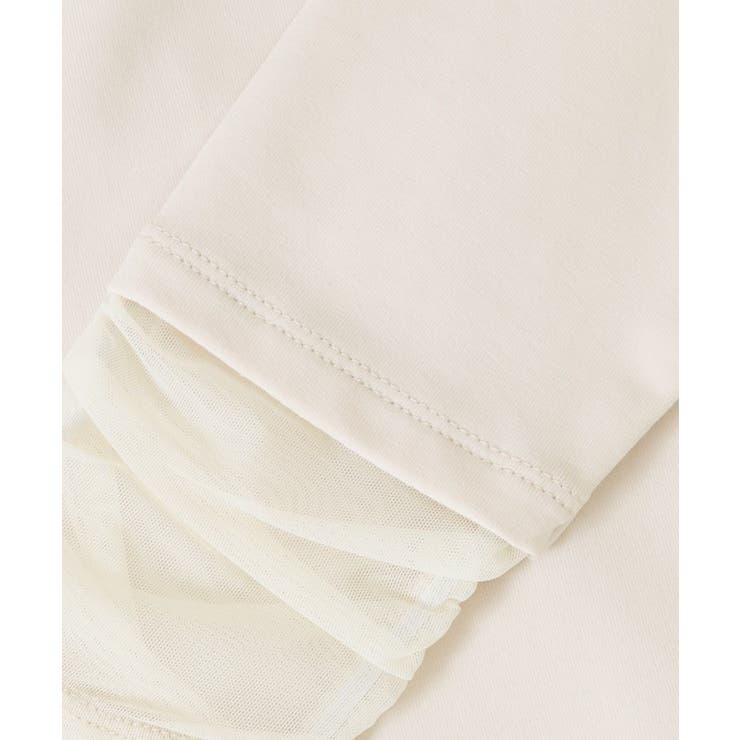 シアーレイヤードスリーブロンT | grove | 詳細画像12 