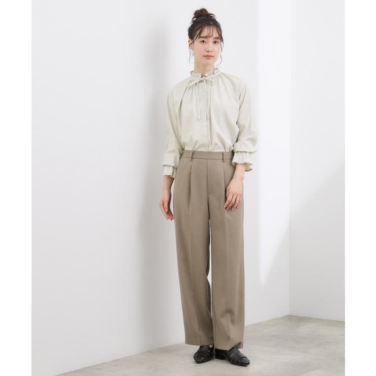 フリルカラーリボンブラウス | grove | 詳細画像16 