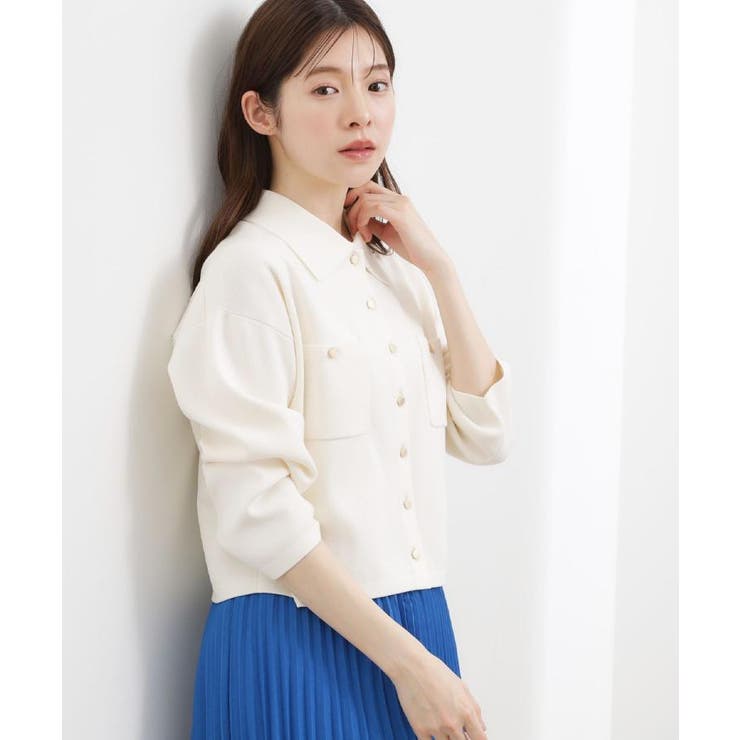 高評価！一枚でも羽織でも、大人のTOPS風カーディガン | grove | 詳細画像2 