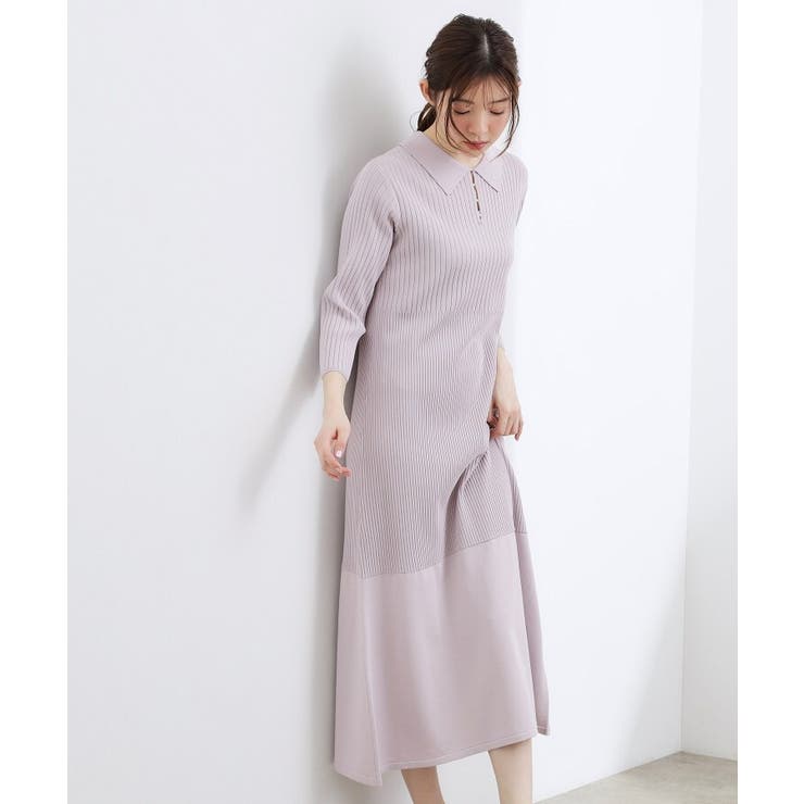 ポロニットワンピース | grove | 詳細画像1 