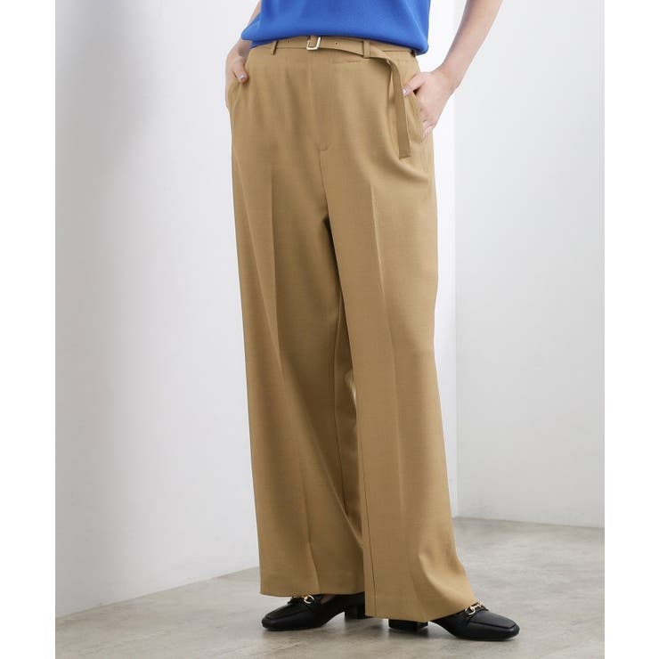 ベルトワイドパンツ | grove | 詳細画像5 