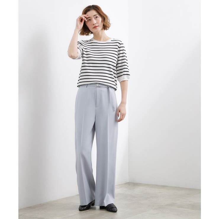 ベルトワイドパンツ | grove | 詳細画像10 