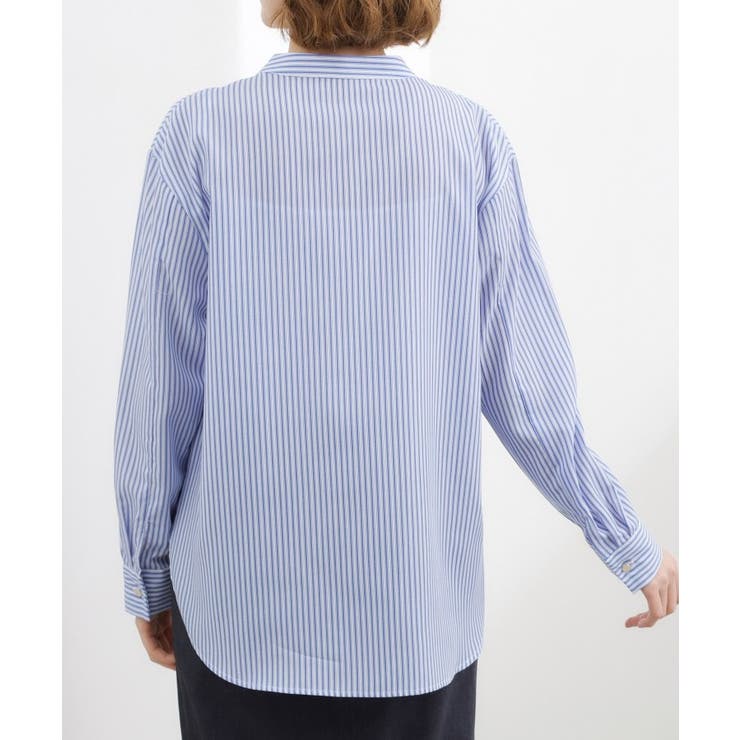 【貴島明日香さん着用】お仕事も普段も。今どきワークシャツブラウス | grove | 詳細画像29 