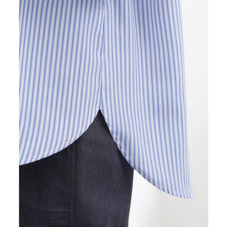 【貴島明日香さん着用】お仕事も普段も。今どきワークシャツブラウス | grove | 詳細画像33 