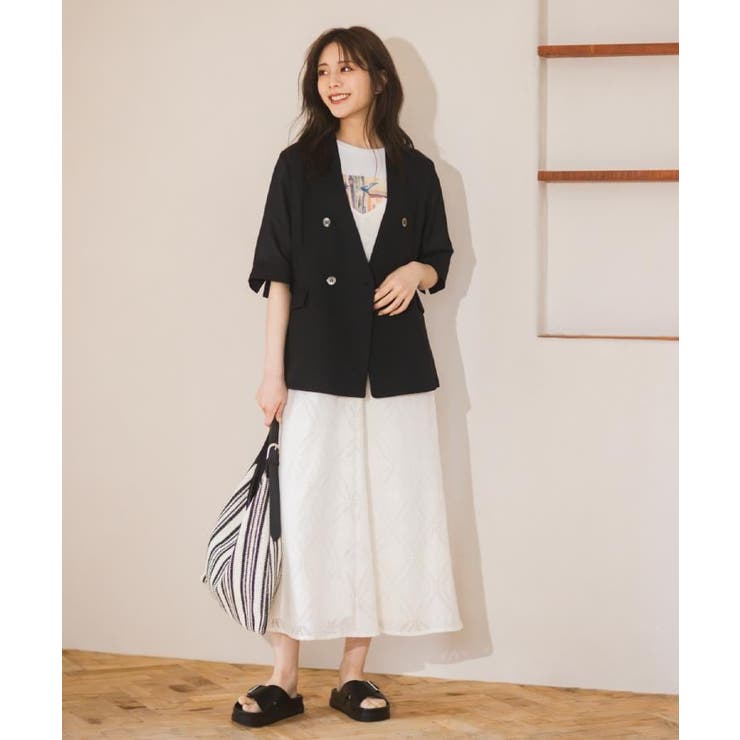 【貴島明日香さん着用・洗える】レースキャミワンピース | grove | 詳細画像3 