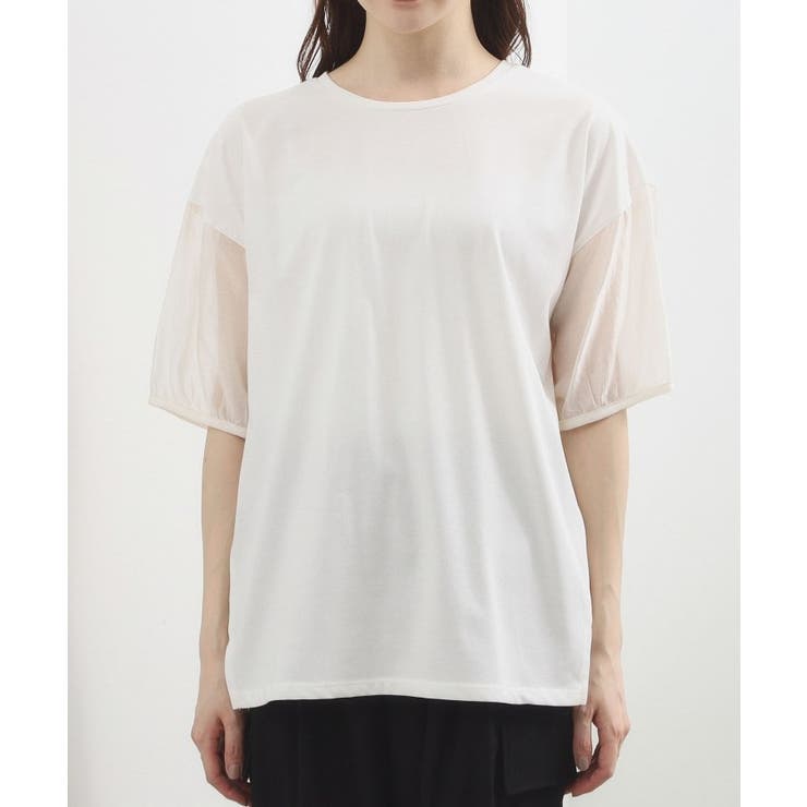 【貴島明日香さん着用/UVカット】体型カバー叶う、バックプリーツTシャツ | grove | 詳細画像19 