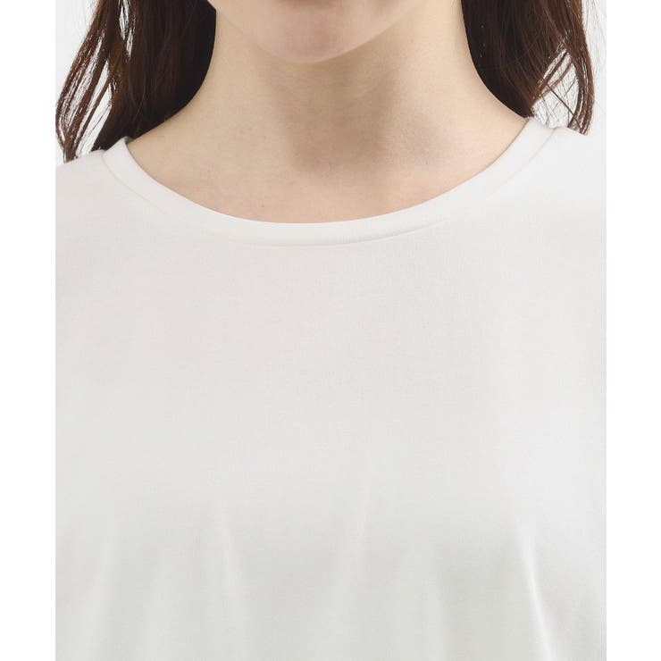 【貴島明日香さん着用/UVカット】体型カバー叶う、バックプリーツTシャツ | grove | 詳細画像22 
