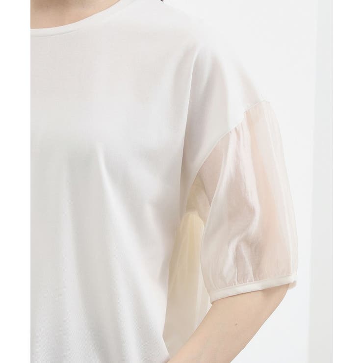 【貴島明日香さん着用/UVカット】体型カバー叶う、バックプリーツTシャツ | grove | 詳細画像23 