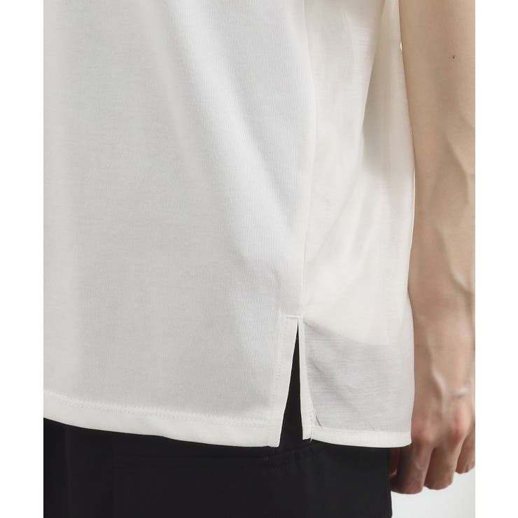 【貴島明日香さん着用/UVカット】体型カバー叶う、バックプリーツTシャツ | grove | 詳細画像24 