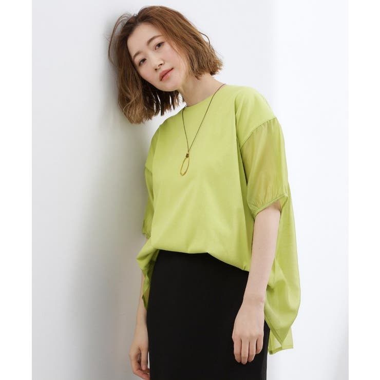 【貴島明日香さん着用/UVカット】体型カバー叶う、バックプリーツTシャツ | grove | 詳細画像11 