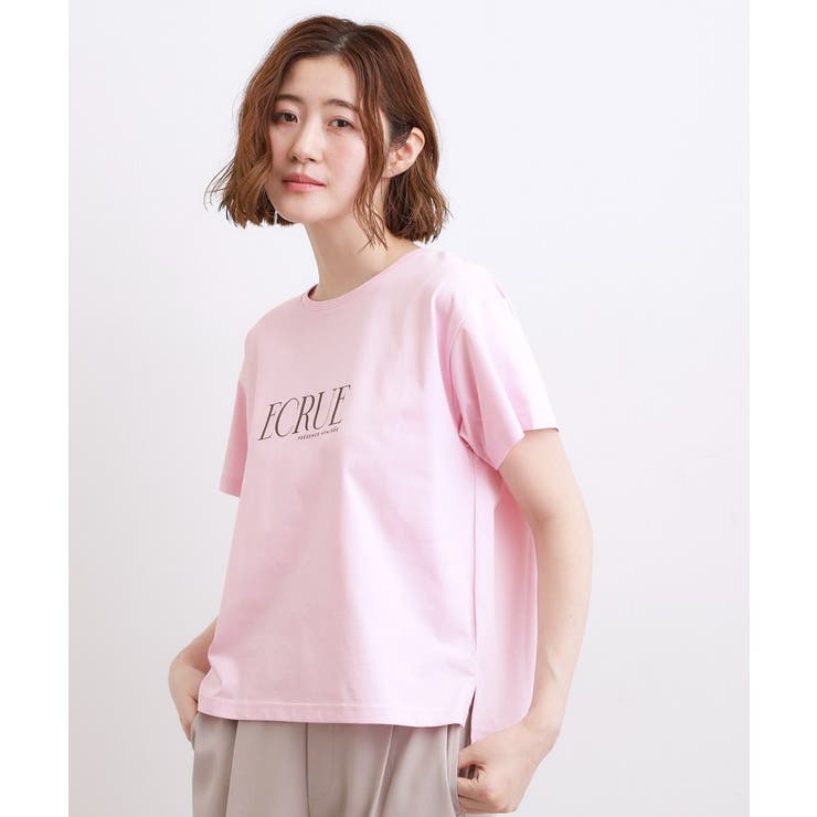 【遮熱／吸水速乾／接触冷感／UVカット】ベーシックロゴTシャツ | grove | 詳細画像21 
