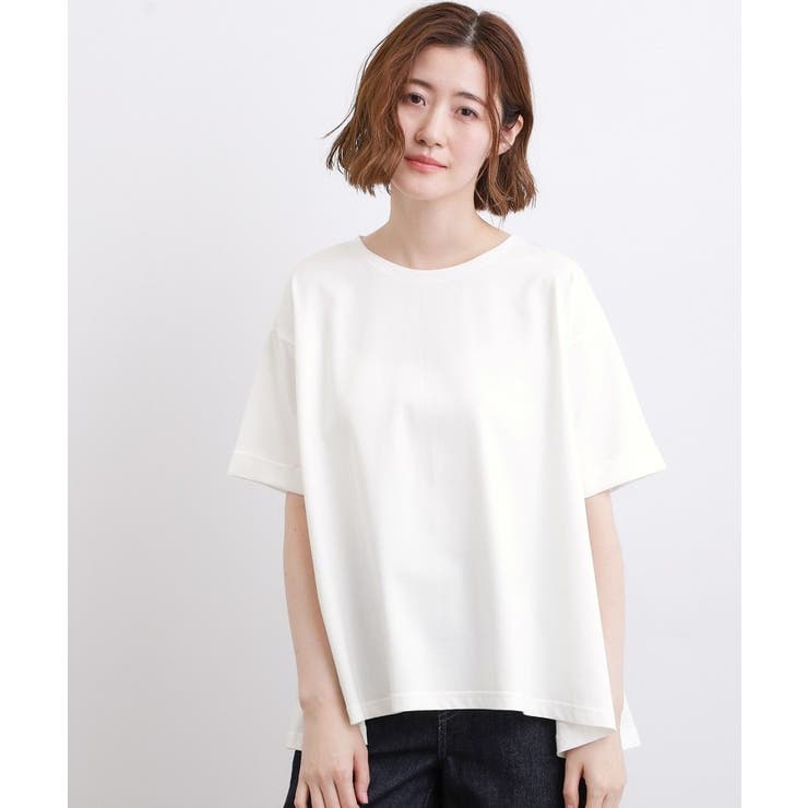 【遮熱／吸水速乾／接触冷感／UVカット】フレアシルエットTシャツ | grove | 詳細画像1 