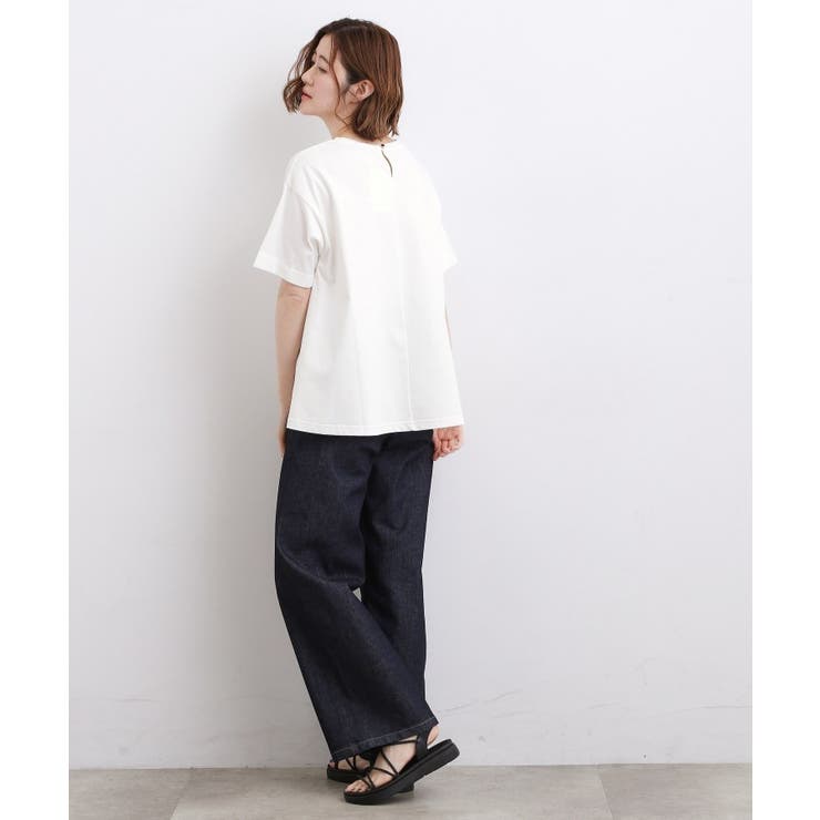 【遮熱／吸水速乾／接触冷感／UVカット】フレアシルエットTシャツ | grove | 詳細画像3 