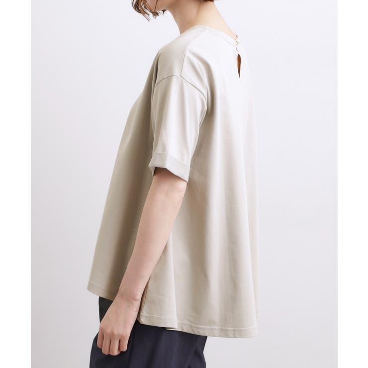 【遮熱／吸水速乾／接触冷感／UVカット】フレアシルエットTシャツ | grove | 詳細画像26 