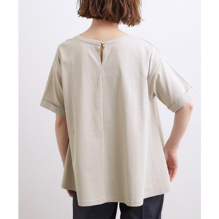 【遮熱／吸水速乾／接触冷感／UVカット】フレアシルエットTシャツ | grove | 詳細画像27 