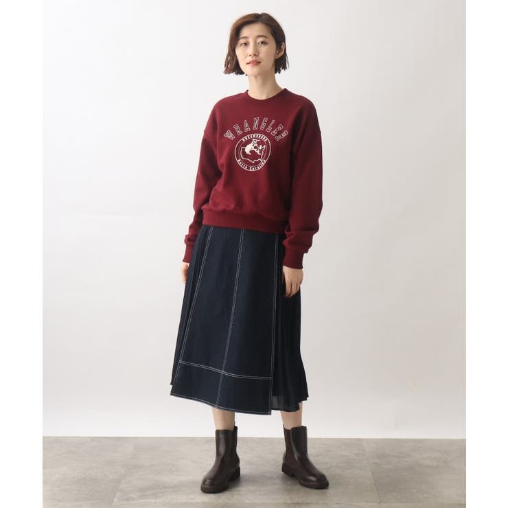 【Wrangler（ラングラー）別注】カレッジロゴがポイント！裏毛プルオーバー | grove | 詳細画像15 