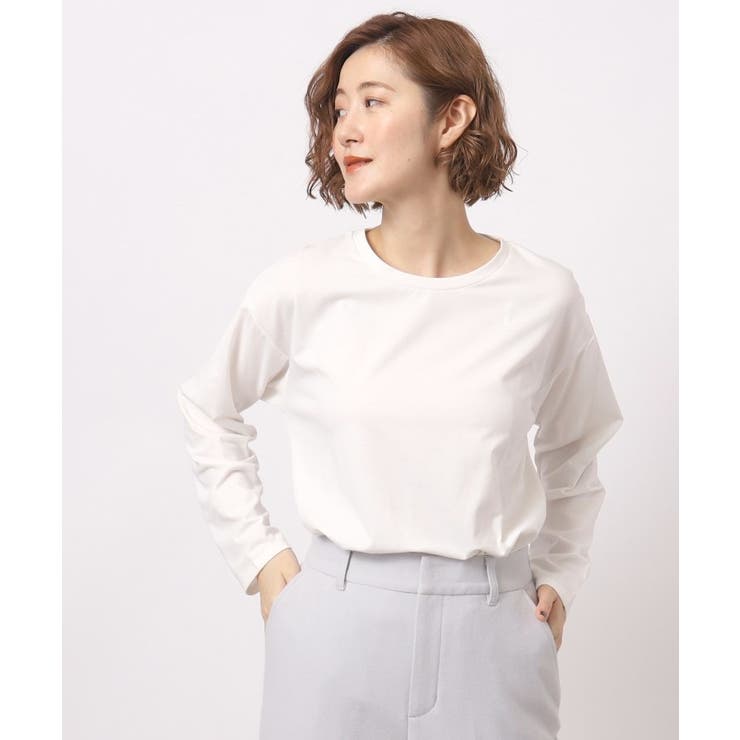 オフホワイト(003) | ベーシックロンT | grove