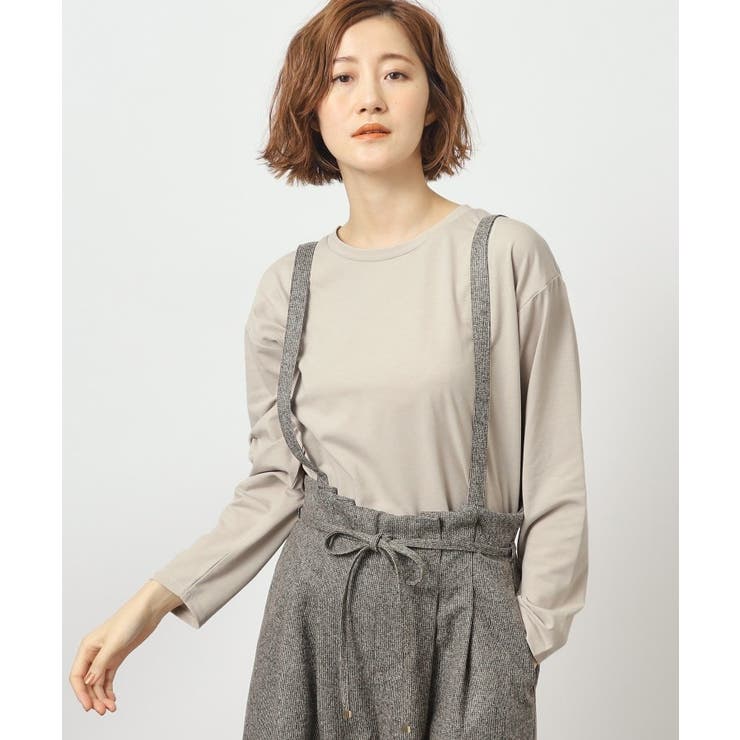 グレージュ(050) | ベーシックロンT | grove