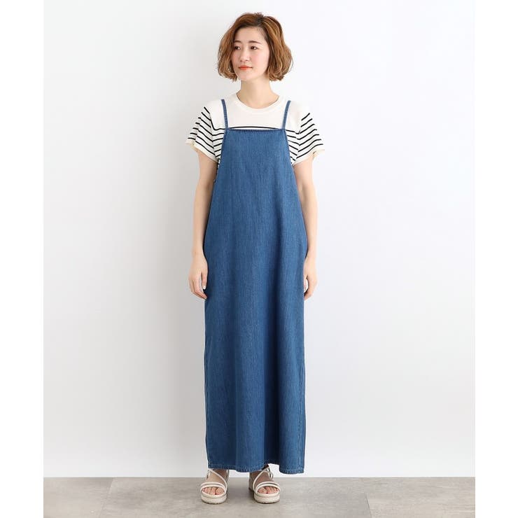 Leeバイイング】デニムキャミワンピース[品番：WRDW0199698]｜grove