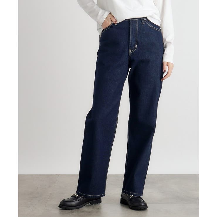 ワンウォッシュ(094) | 【Lee×grove別注】STRAIGHT DENIM PANTS | grove