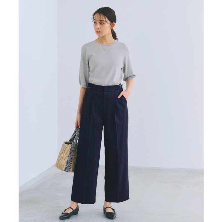 ひんやり多機能・やわらかドライタッチ五分袖プルオーバー | grove | 詳細画像8 