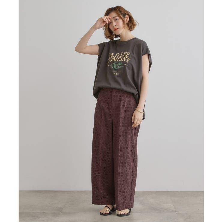 【Lee×grove別注】PRINT SLEEVELESS T-SHIRTS | grove | 詳細画像7 