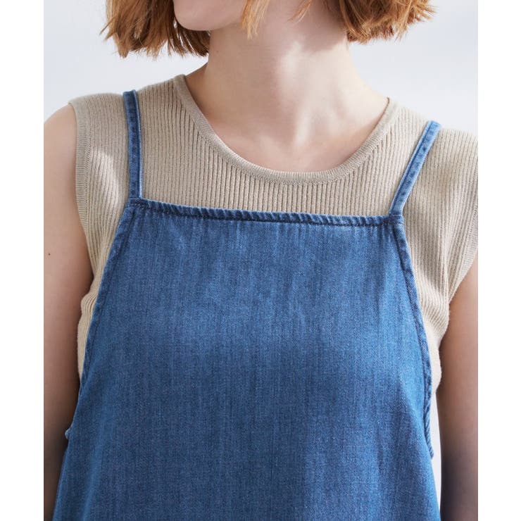 【Lee】DENIM CAMISOLE DRESS | grove | 詳細画像12 