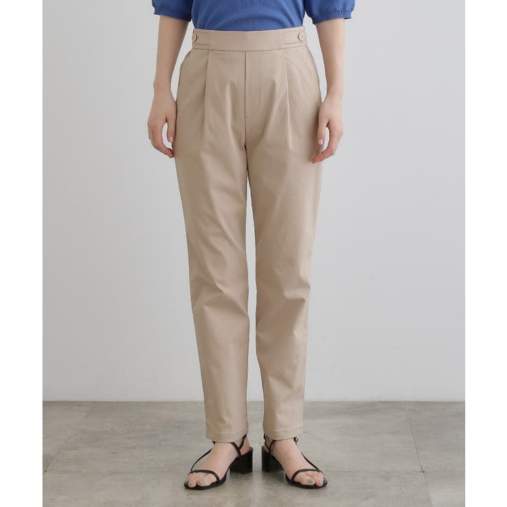 高身長さん向け＋5cm【接触冷感】サマーハイパーストレッチテーパードパンツ | grove | 詳細画像21 