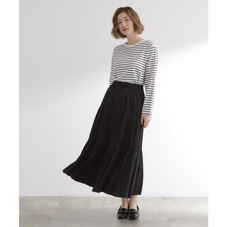 ボーダーアソートベーシックロンT | grove | 詳細画像10 