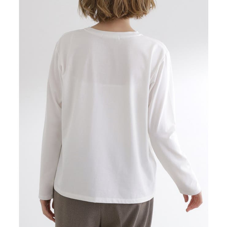 ボーダーアソートベーシックロンT | grove | 詳細画像15 