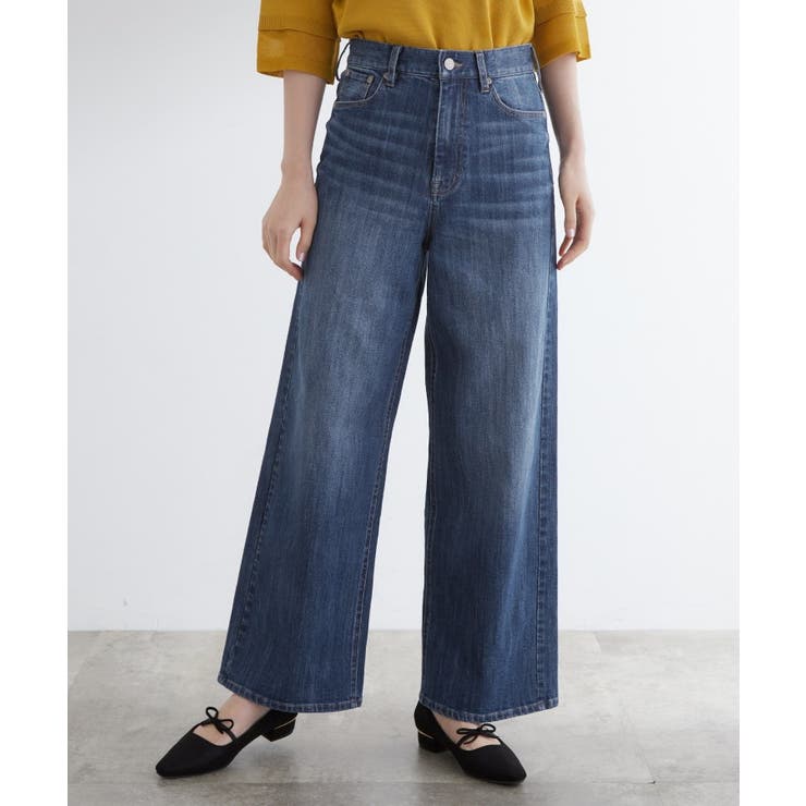 【美シルエット/選べる着丈】大人のためのバギーデニム | grove | 詳細画像6 