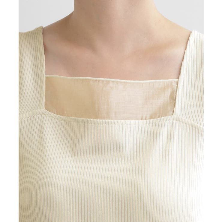 シアードッキングタンクトップ | grove | 詳細画像20 