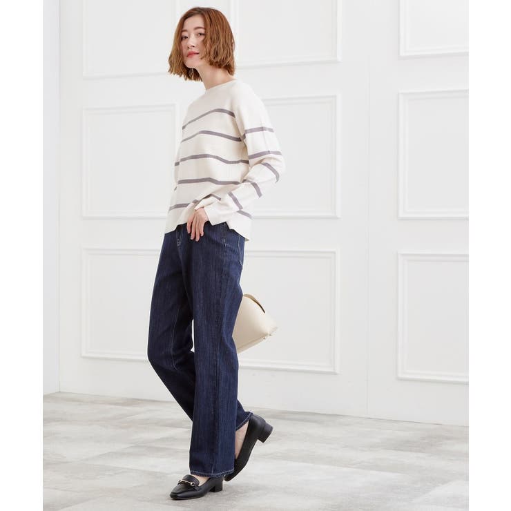 【選べる着丈】大人のためのストレートデニムパンツ | grove | 詳細画像17 