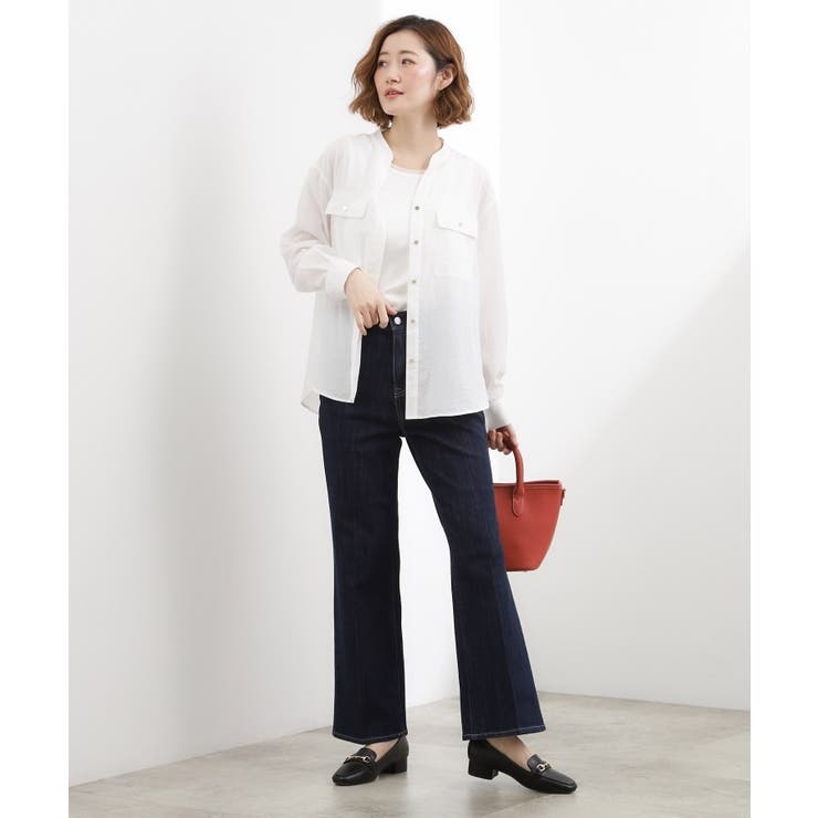 チュールクルーネックタンクトップ | grove | 詳細画像3 