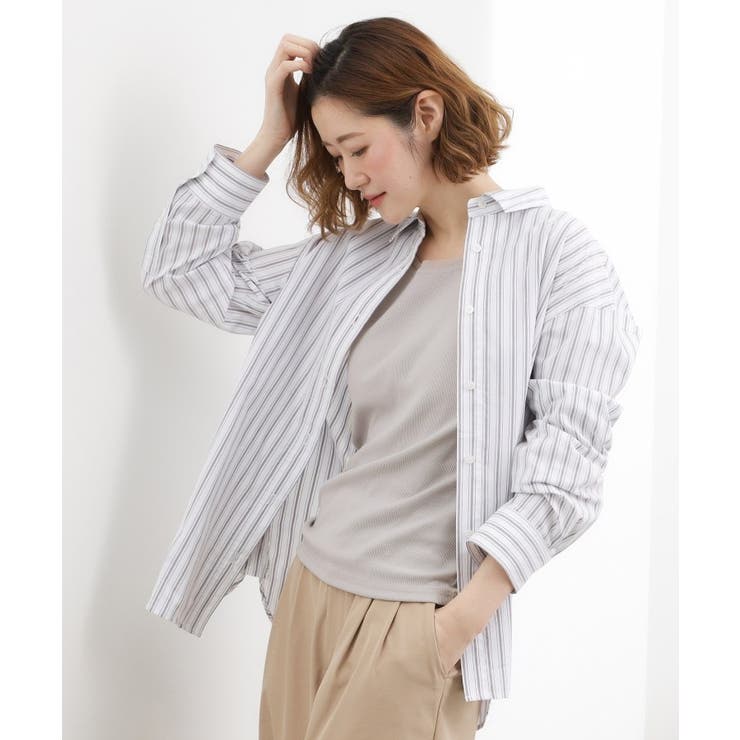 チュールクルーネックタンクトップ | grove | 詳細画像6 