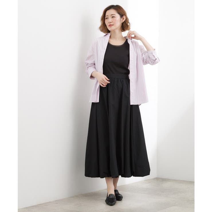 チュールクルーネックタンクトップ | grove | 詳細画像11 