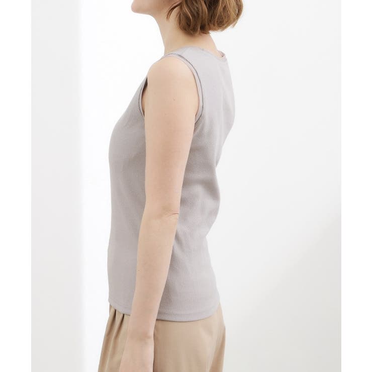 チュールクルーネックタンクトップ | grove | 詳細画像14 