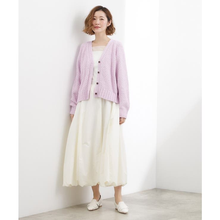 【貴島明日香さん着用】シアードッキングスクエアタンク | grove | 詳細画像3 