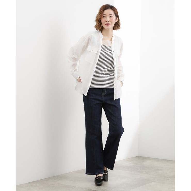 【貴島明日香さん着用】シアードッキングスクエアタンク | grove | 詳細画像20 