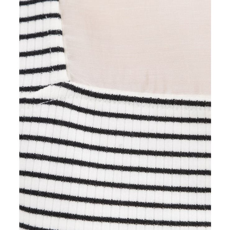 【貴島明日香さん着用】シアードッキングスクエアタンク | grove | 詳細画像22 