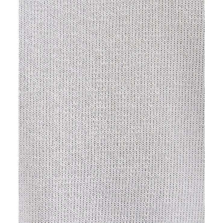 【シリーズ累計34万枚】やわらかドライタッチ 五分袖クルーネックニット | grove | 詳細画像12 