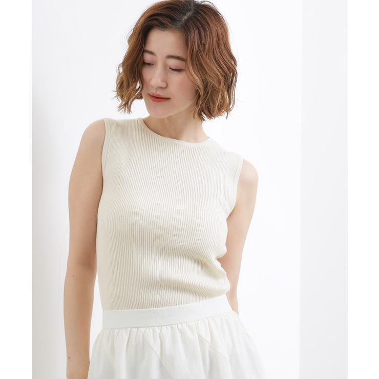 リブラメニットタンク | grove | 詳細画像1 